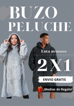 2X1 Buzo Manta + Medias Peluchito de Regalo